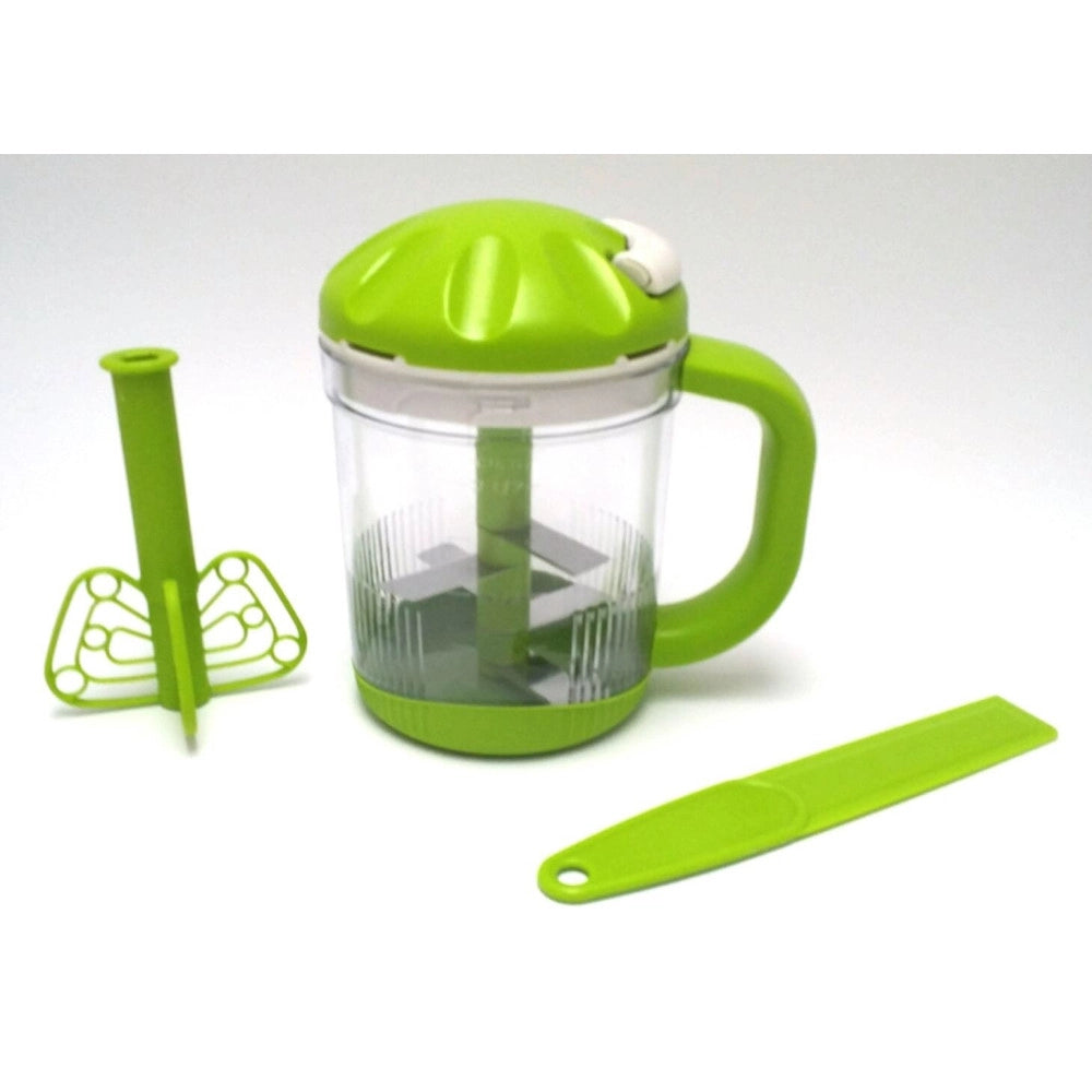 Trade Shop - Tritatutto Monta A Neve Sbattitore Frullatore Trita Tutto Robot Multiprocessor -