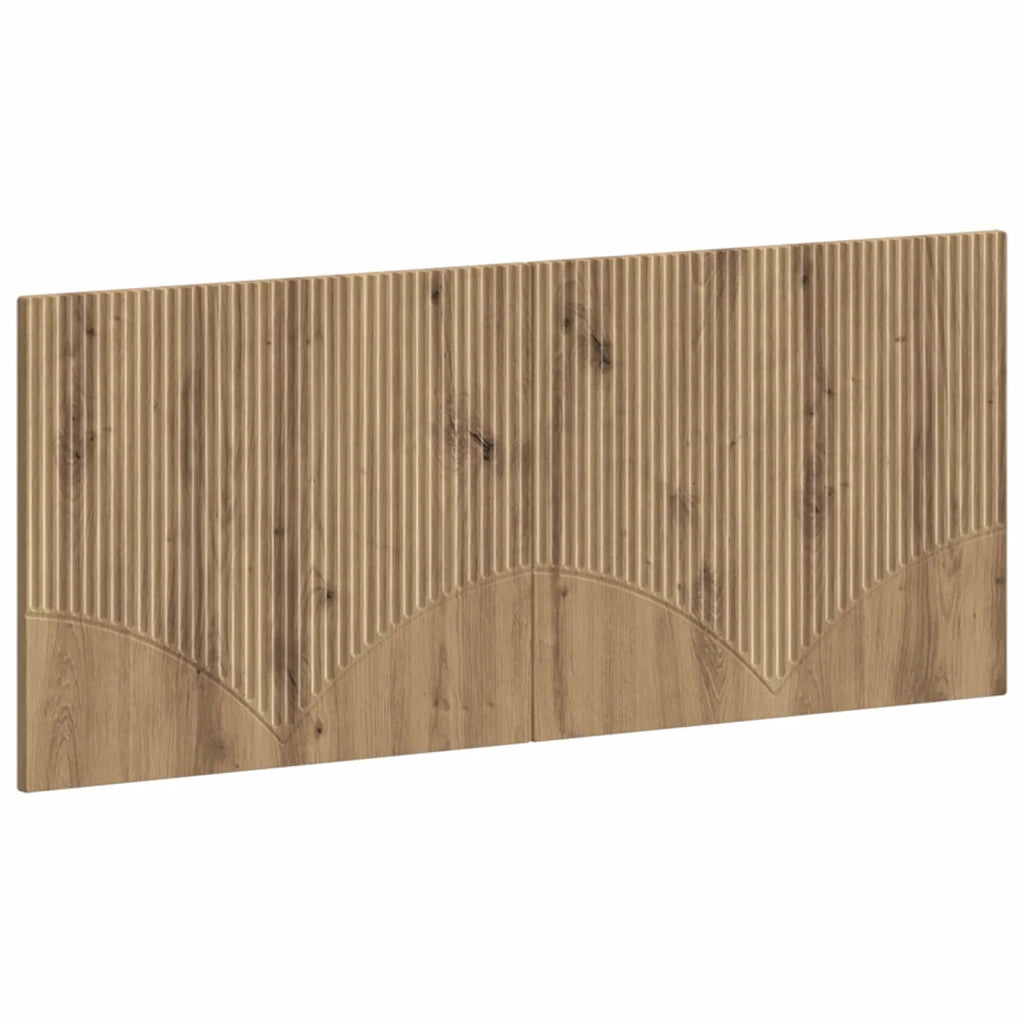 Testiera da Muro HOORN Rovere Artigianale Legno ingegnerizzato 897414