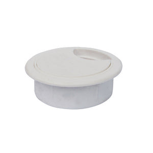 Bocchetta passacavi - Ã˜ 60 - bianco