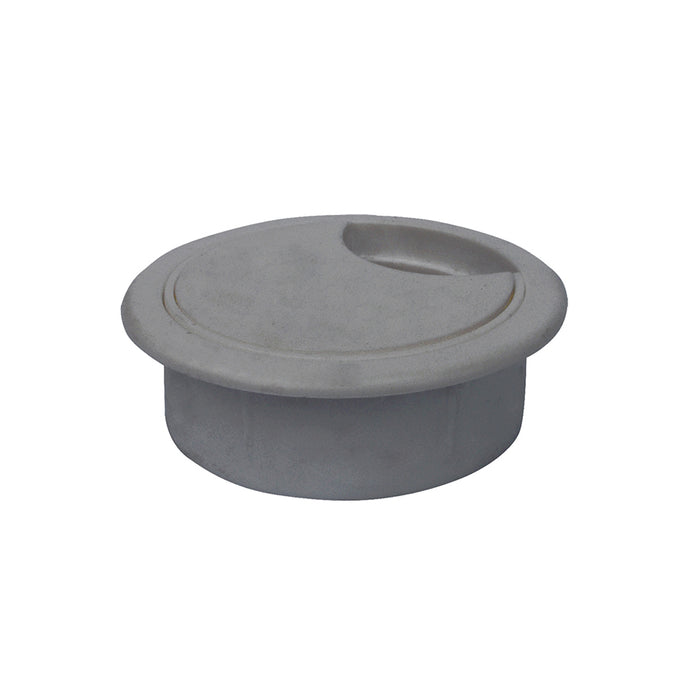 Bocchetta passacavi - Ã˜ 60 - grigio