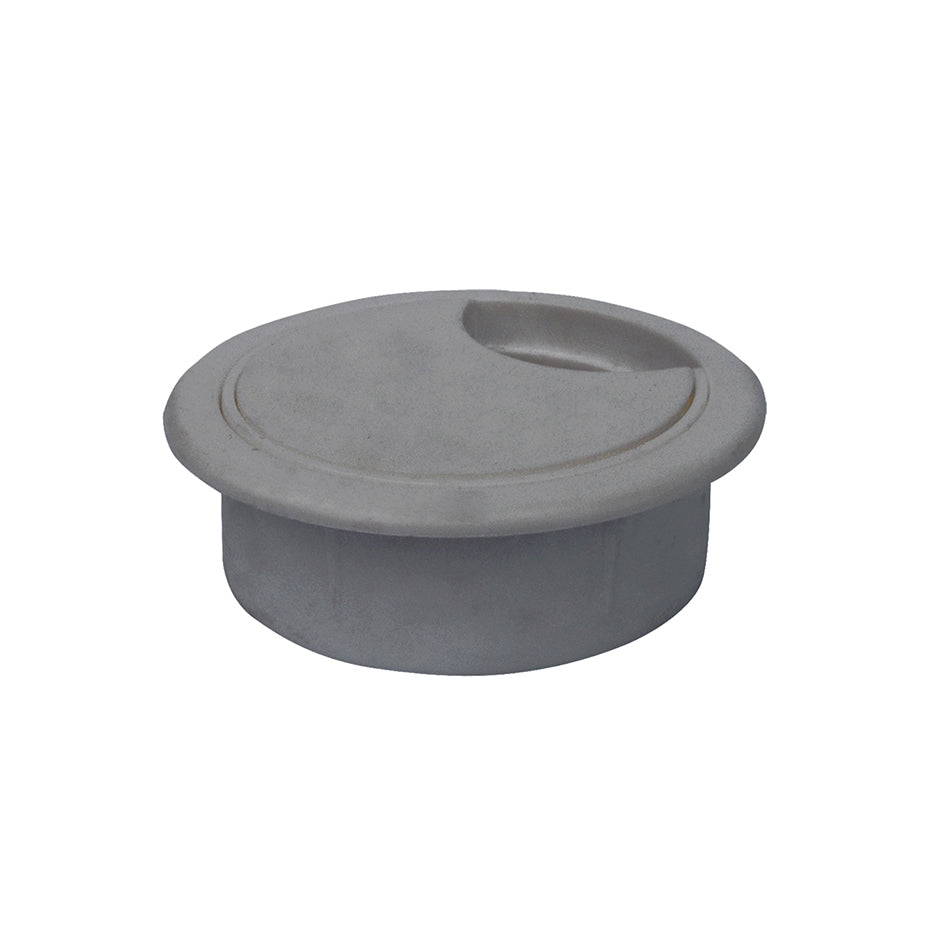 Bocchetta passacavi - Ã˜ 60 - grigio