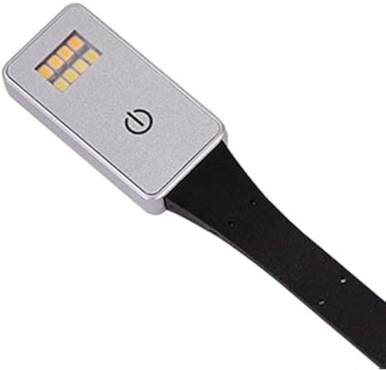 Lampada da lettura USB caricabile, piccola lampada da scrivania, portatile, adatta per uso domestico e ufficio.