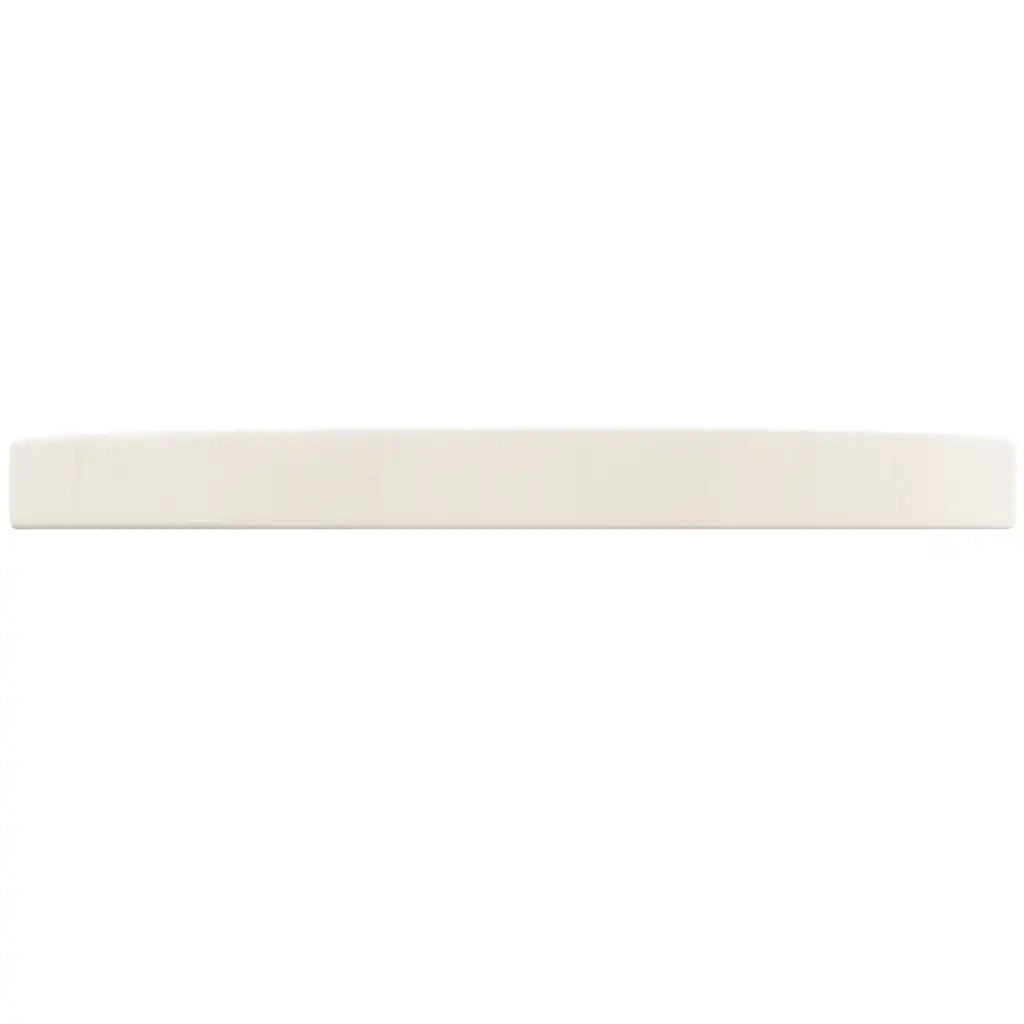 Piano Tavolo Rotondo Bianco Ø30x3 cm in Legno Massello di Pino 833656