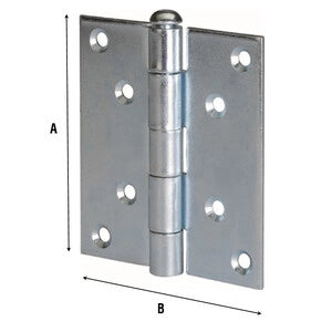 BL CERNIERA PERNO SFIL  ACC ZIN PESAN  50X50 2 PZ- 1,0 blister