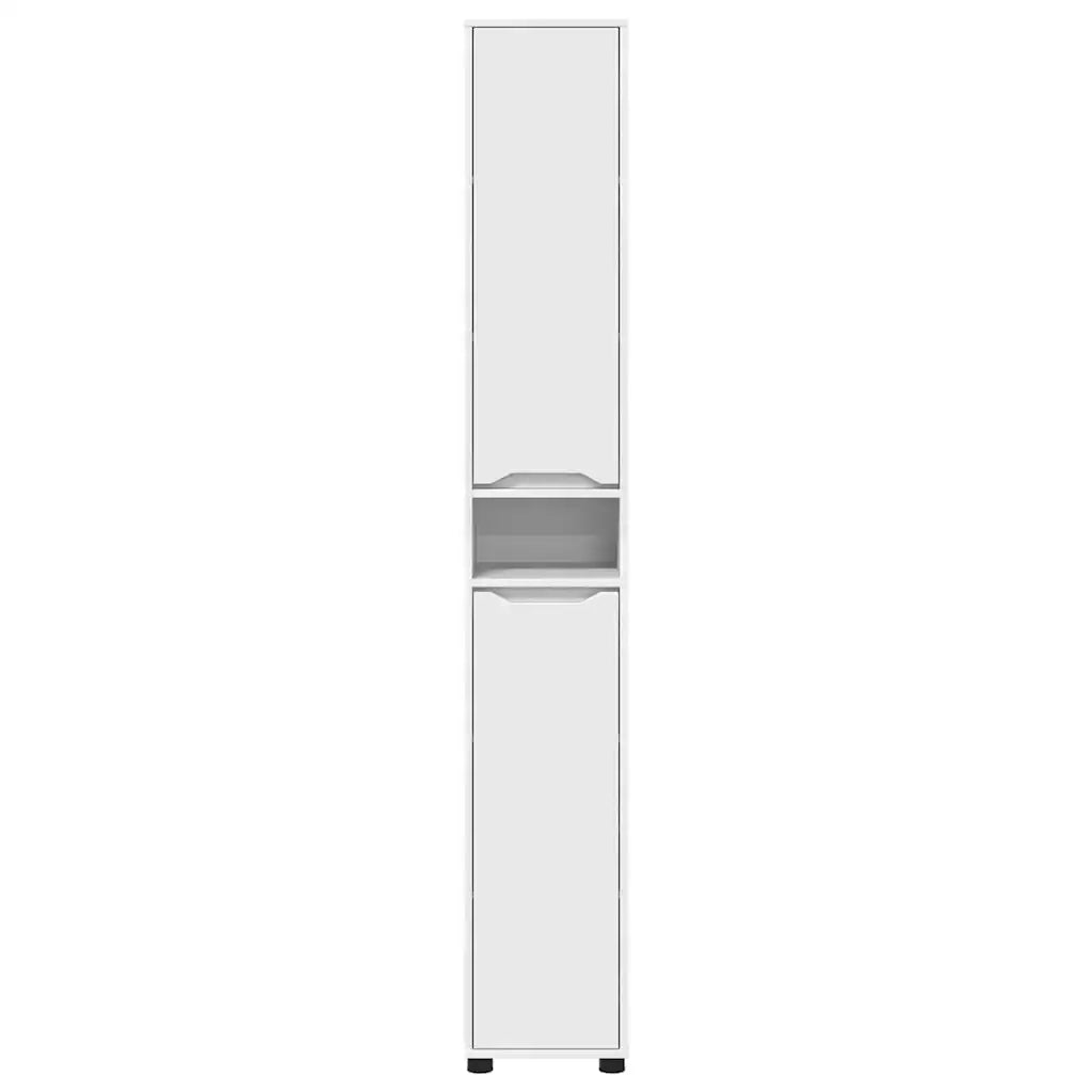 Mobile da Bagno Bianco 30,5 x 30 x 195 cm Legno multistrato