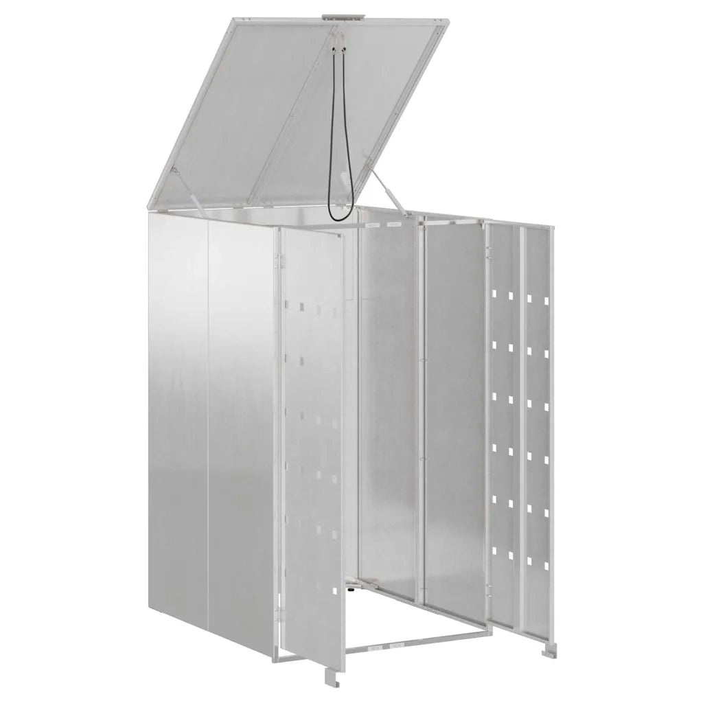 Magazzino per contenitori con coperchio sollevabile a gas per contenitore da 240L