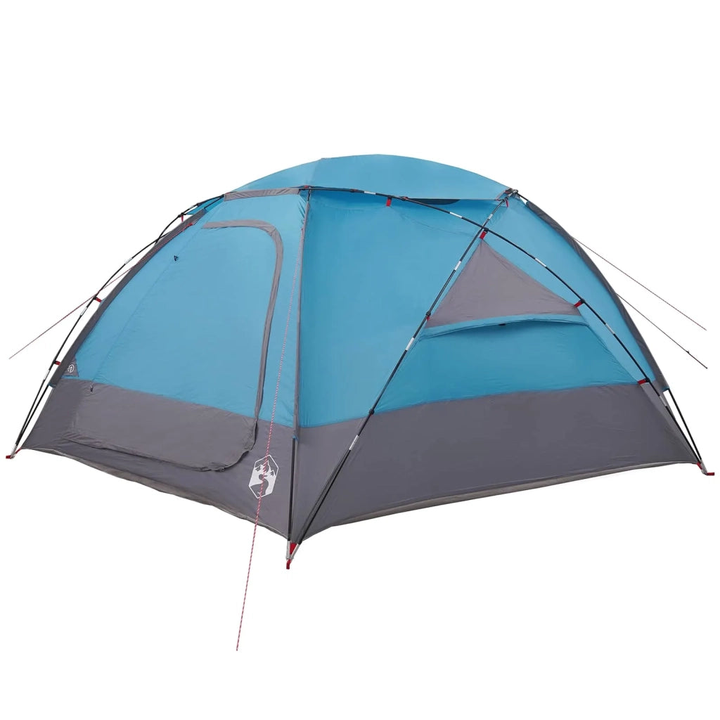 Tenda a cupola con tetto rimovibile-Tenda da campeggio Blu 12-Persone