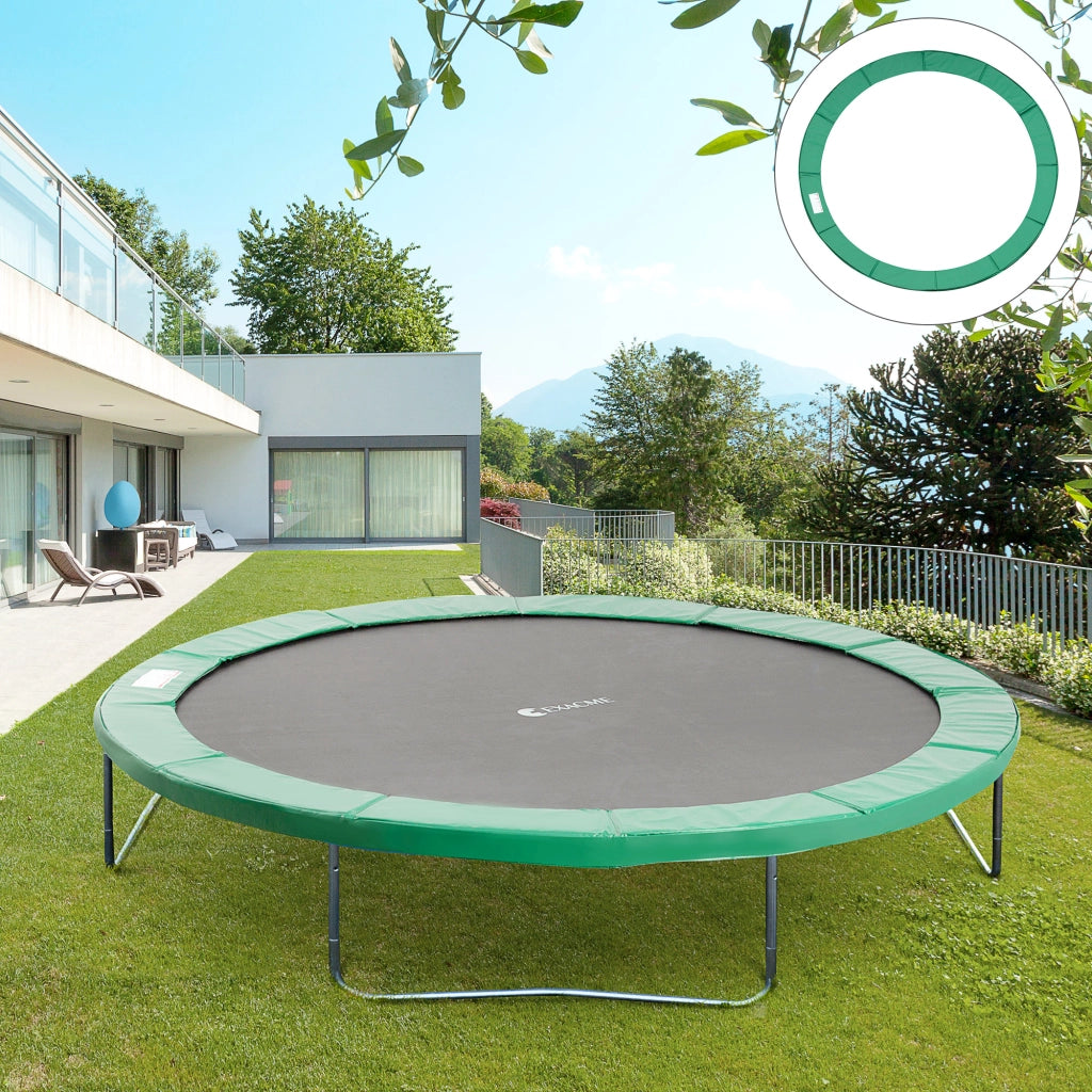 Copertura di Protezione per Trampolino ¨C Zephmum ¨C Verde ?366 cm