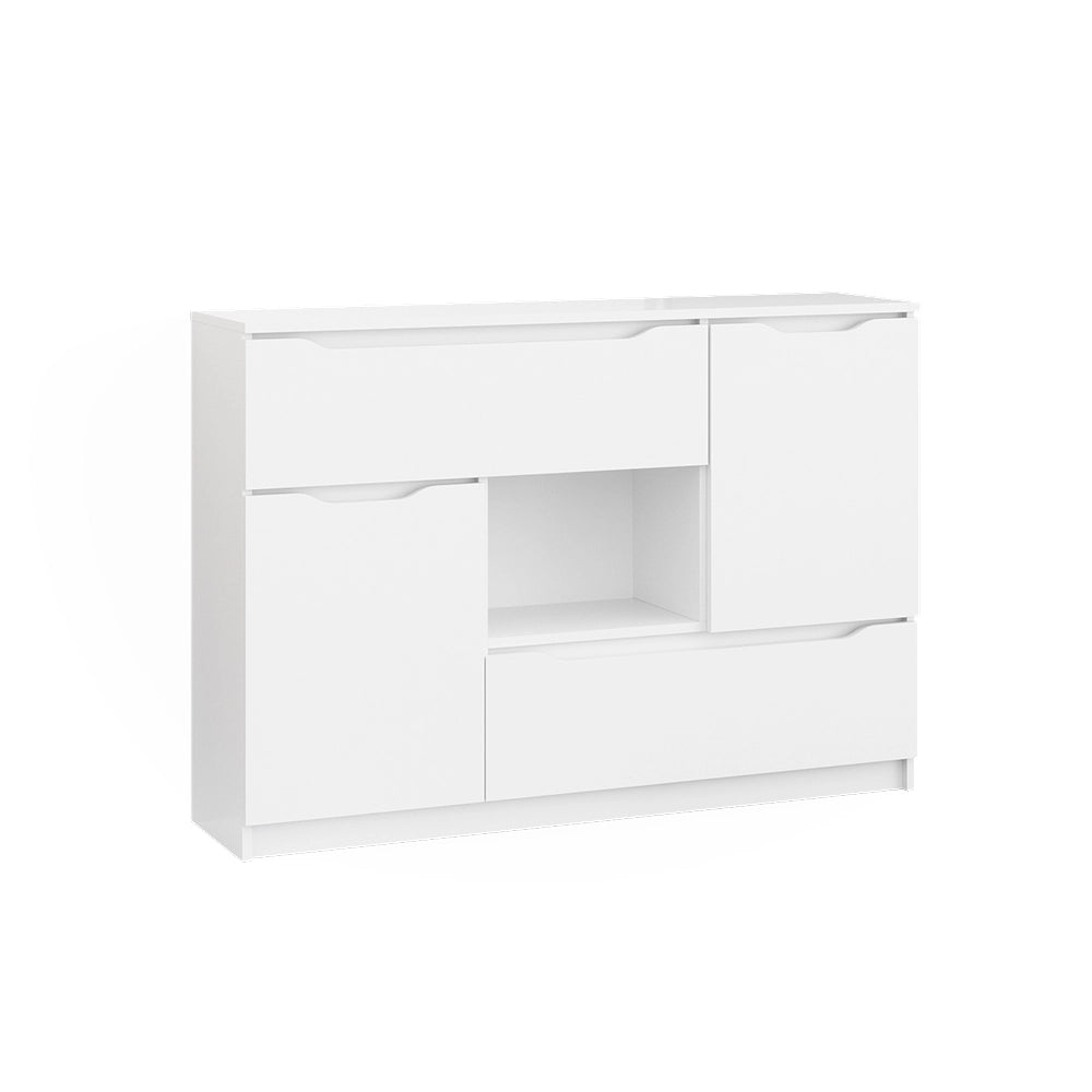 Vicco Cassettiera per camera da letto Bianco 30 x 84 cm