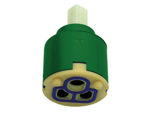 Cartuccia diam. 40 a dischi in ceramica per lavello, doccia