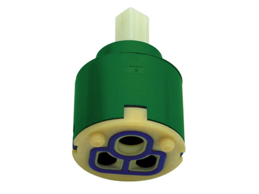 Cartuccia diam. 40 a dischi in ceramica per lavello, doccia