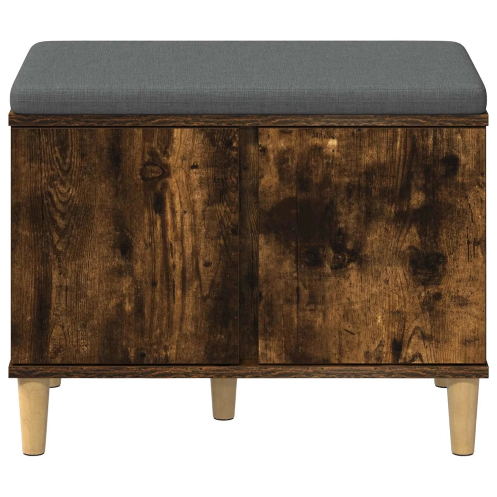 Panca per ingresso con porta Quercia Affumicata 60 x 38 x 46 cm