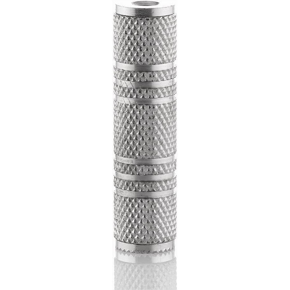 Trade Shop - Connettore Aux 3.5mm Adattatore Femmina/femmina Stereo Audio Accoppiatore C-035 -