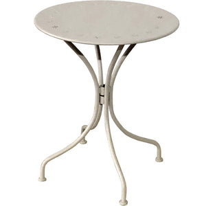 tavolo diametro cm 60 crema opaco 019695 sorrento cod:ferx.55646