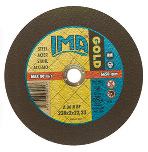 disco per ferro ima diametro mm 230x2x22 cod:ferx.5564