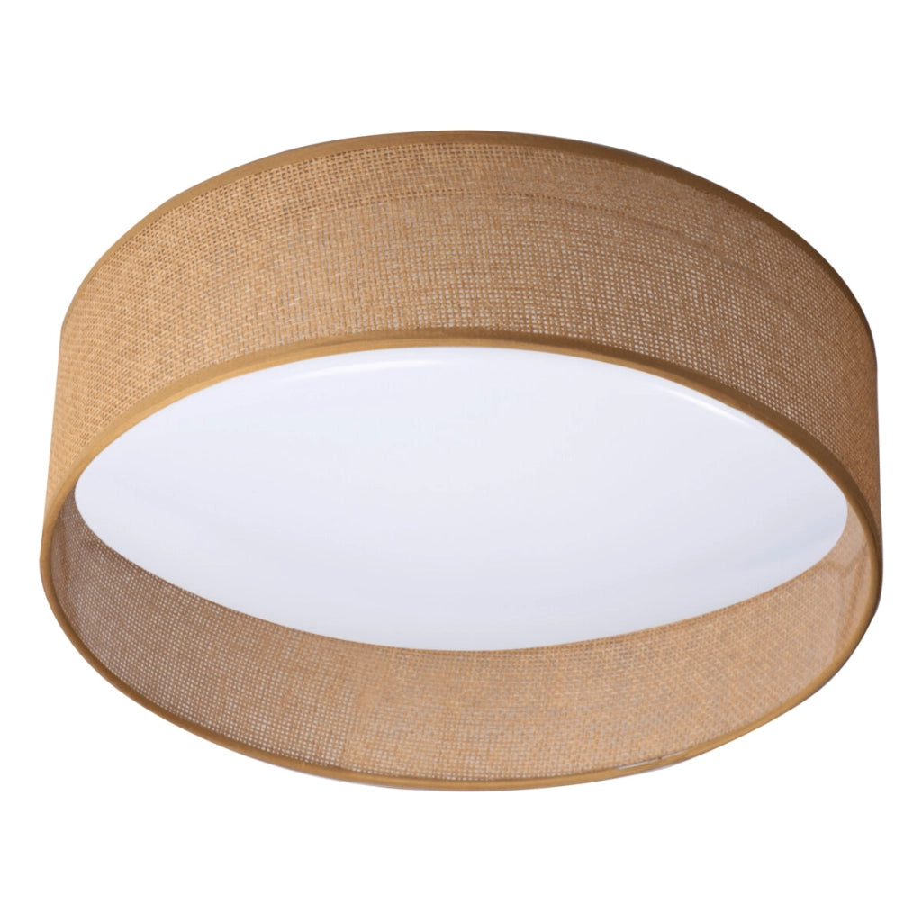 Plafoniera Kanlux Rifa LED 40cm 17,5W bronzo/bianco luce calda