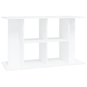 Base per mobiletto acquario 100 x 40 x 60 cm legno ingegnerizzato bianco 02_0045035