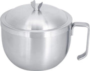 Bowl per Noodle Dubbellaags Isolato - Grande Capacità - Acciaio Inossidabile - 1000 ml.