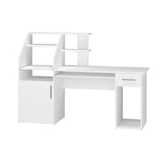 Vicco Scrivania Bianco 166 x 50.5 cm