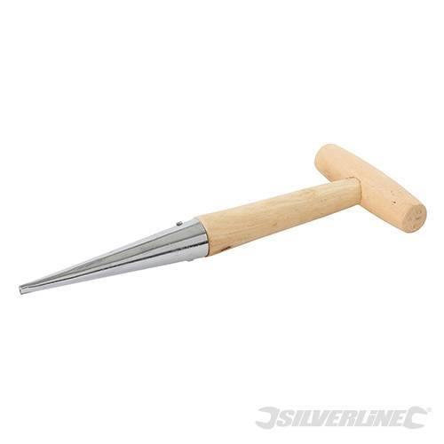Piantatoio in legno per piantare e trapiantare 270 mm Silverline