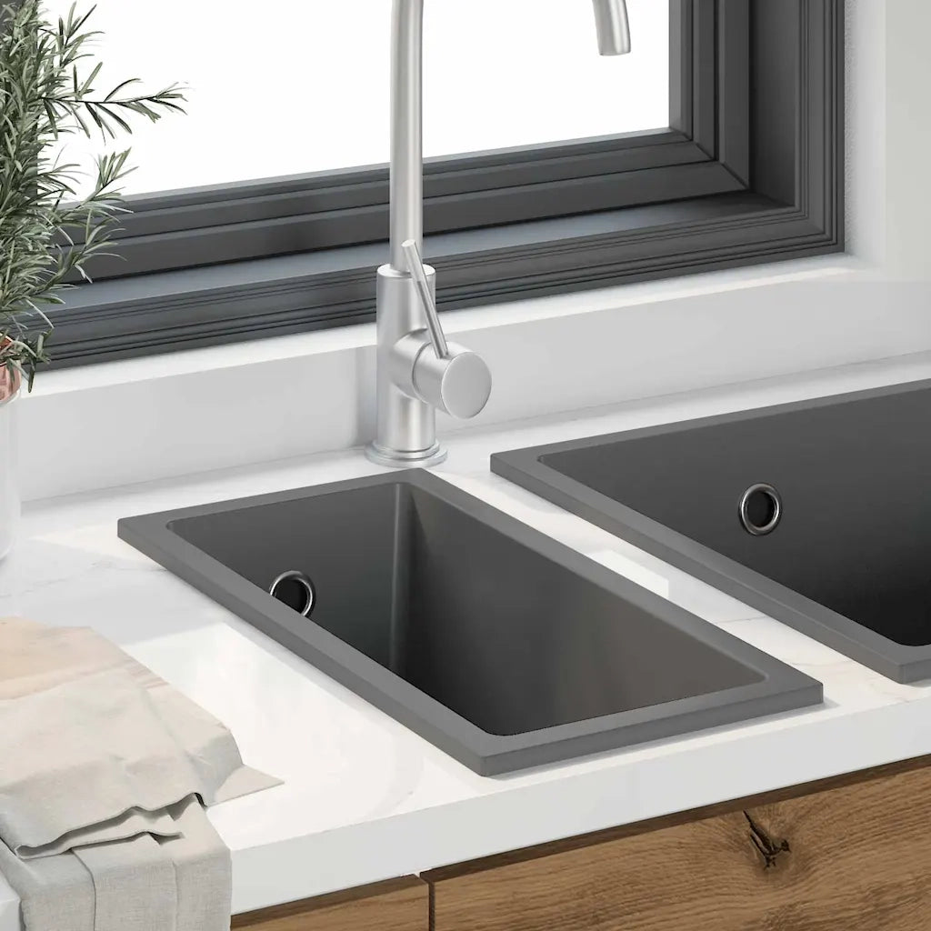 Lavello da cucina Grigio 21 x 44 x 14 cm Granito 4012356