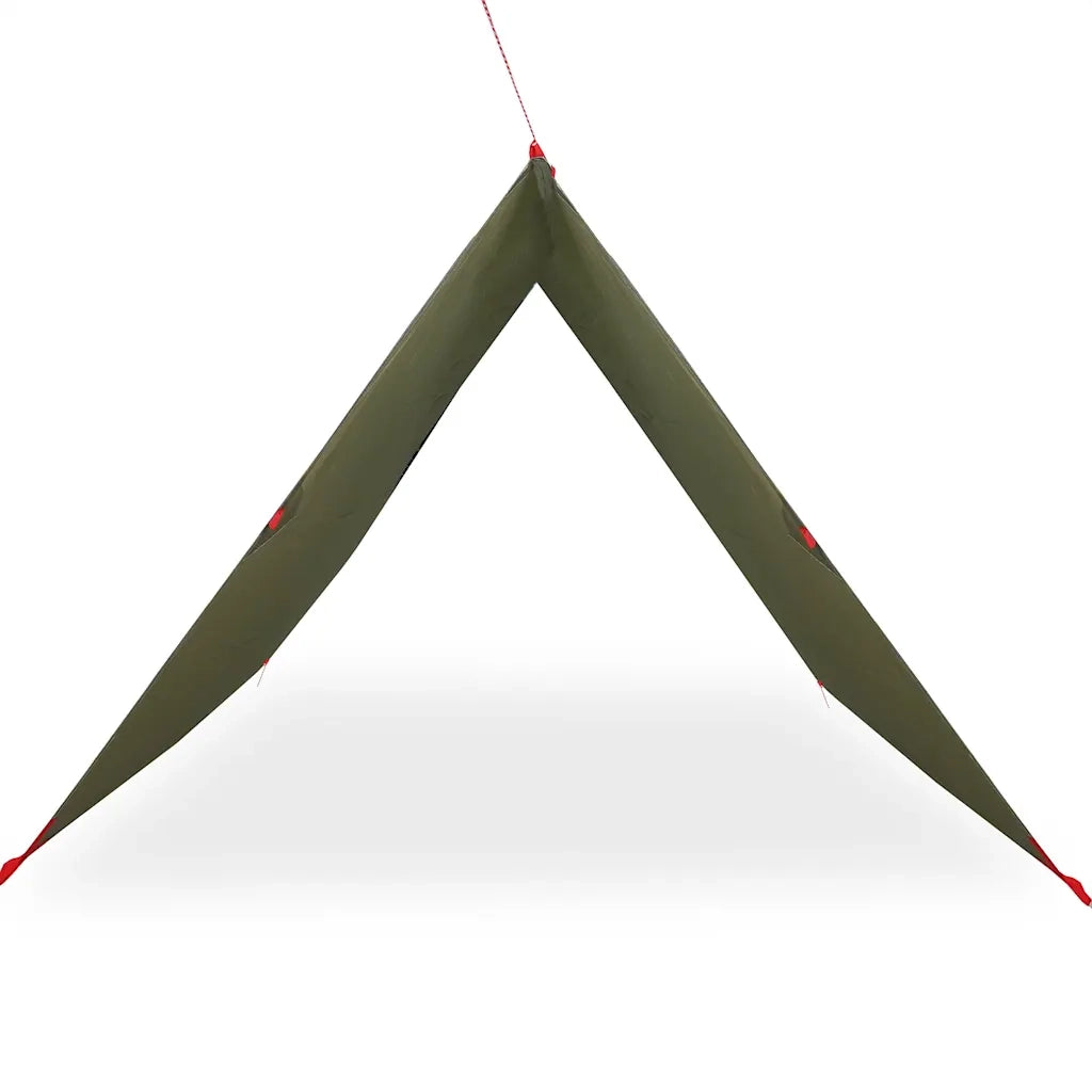 Telone da Campeggio Verde Oliva 306x306 cm Impermeabile 4009591