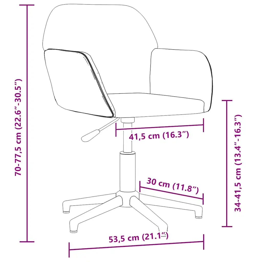 Sedia da Ufficio Girevole Giallo Chiaro in Tessuto cod mxl 10330