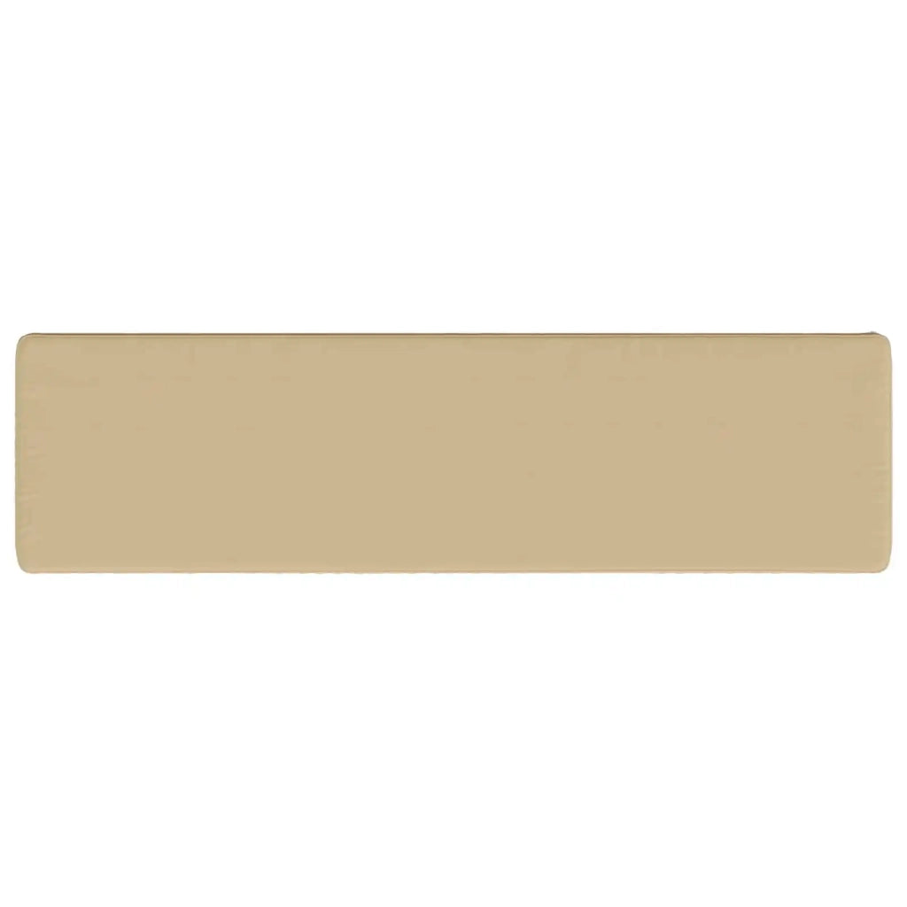 Cuscini per Panchina a 2 Pezzi VUGHT 2 pz 100% Poliestere Beige 951311