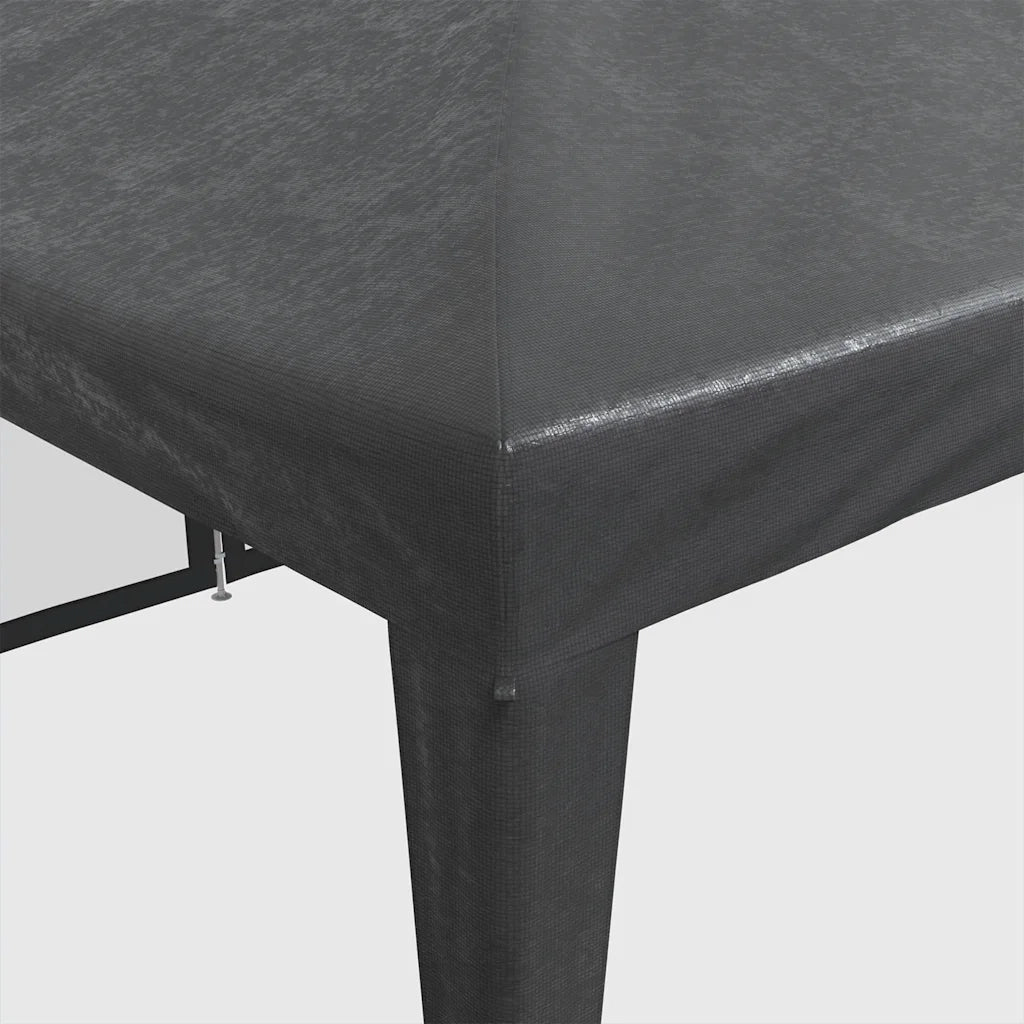 Tenda per Feste con 12 Pareti in Rete-Tenda da campeggio Antracite 8x4 m in HDPE