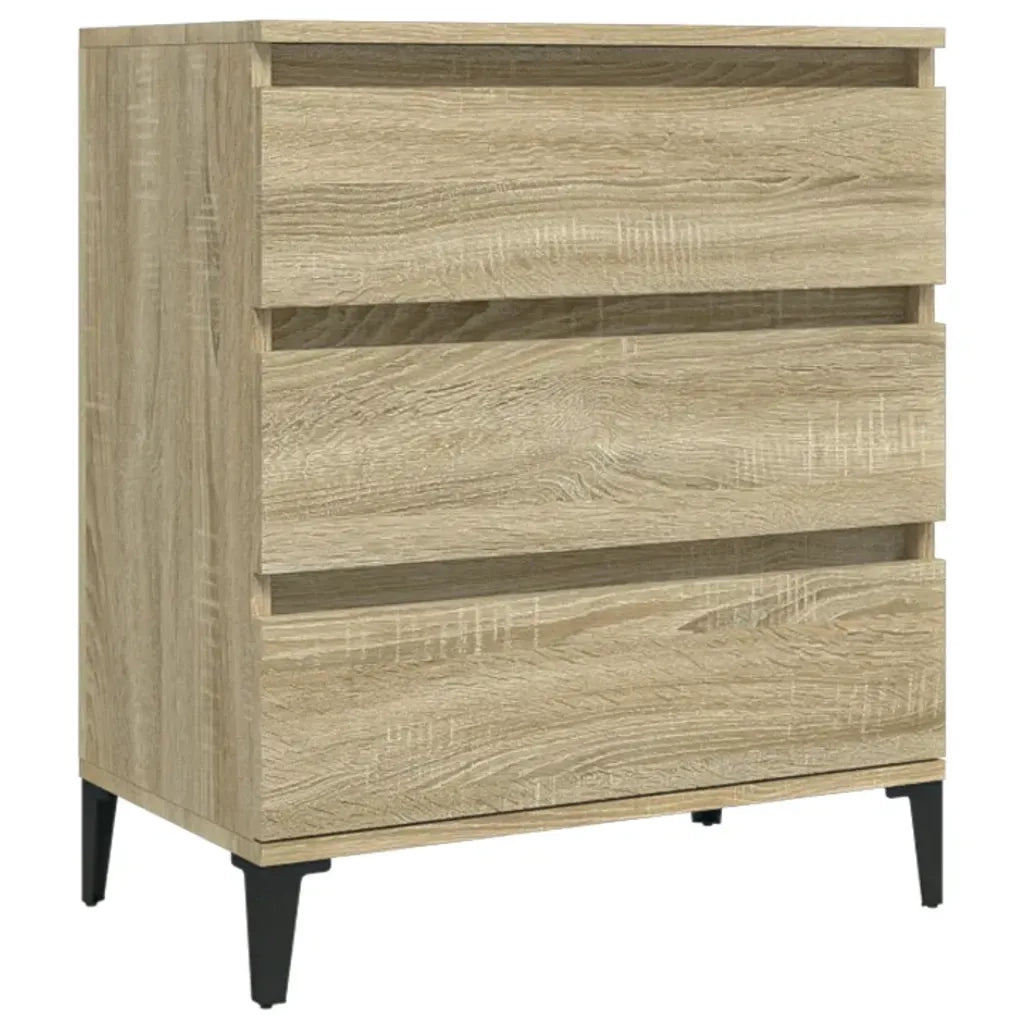 Credenza Rovere Sonoma 60x35x70 cm in Legno Multistrato 823051