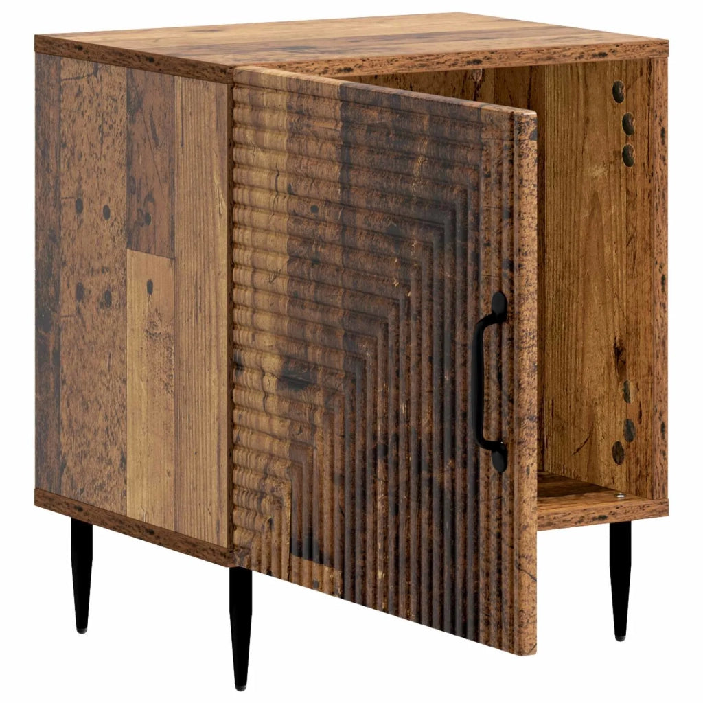 Armadio da Notte 2 pcs Legno antico 43 x 34,5 x 50 cm 894812