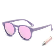 Zonnebrille per bambini - con protezione UV 400 - montatura in silicone morbido - adattabile - idonea per neonati e bambini da 0 a 36 mesi