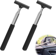 Soffiante laterale esterno retrattile professionale per auto - Aspiratore 2 pezzi retrattile da 21 cm a 98 cm.