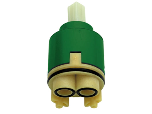 Cartuccia diam. 35 a dischi in ceramica per vasca, lavabo, bidet