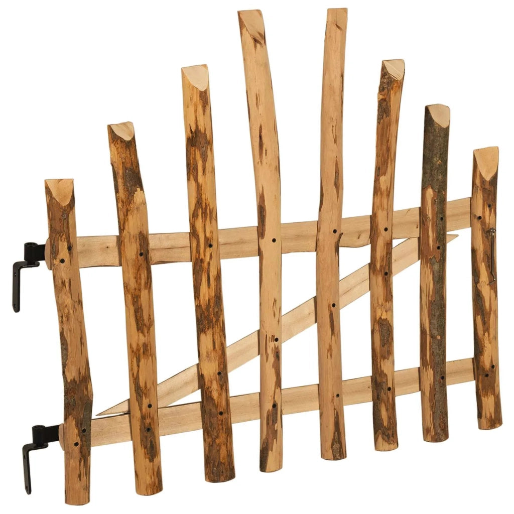 Cancello della recinzione arcuato 100 x 90 cm