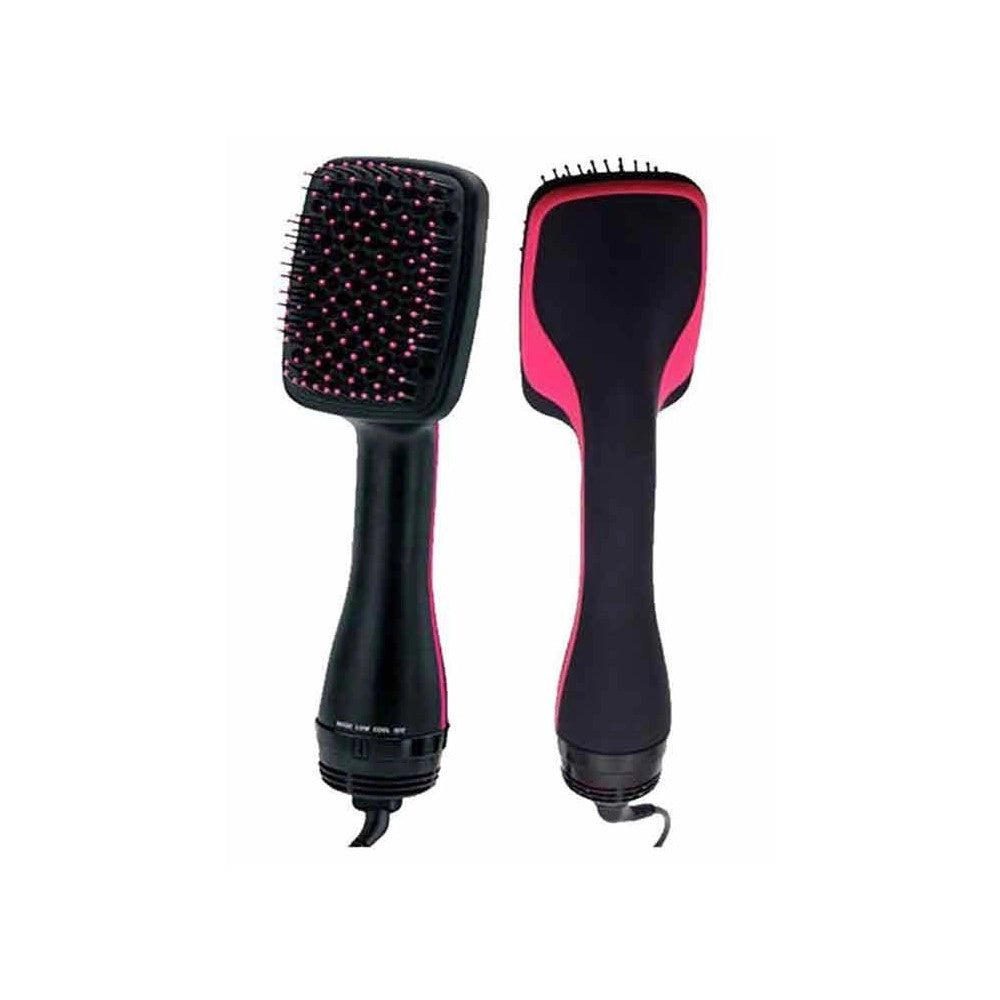 Trade Shop - Spazzola Elettrica Asciugacapelli Phon E Lisciante 2 In 1 Professionale Mny-512 -