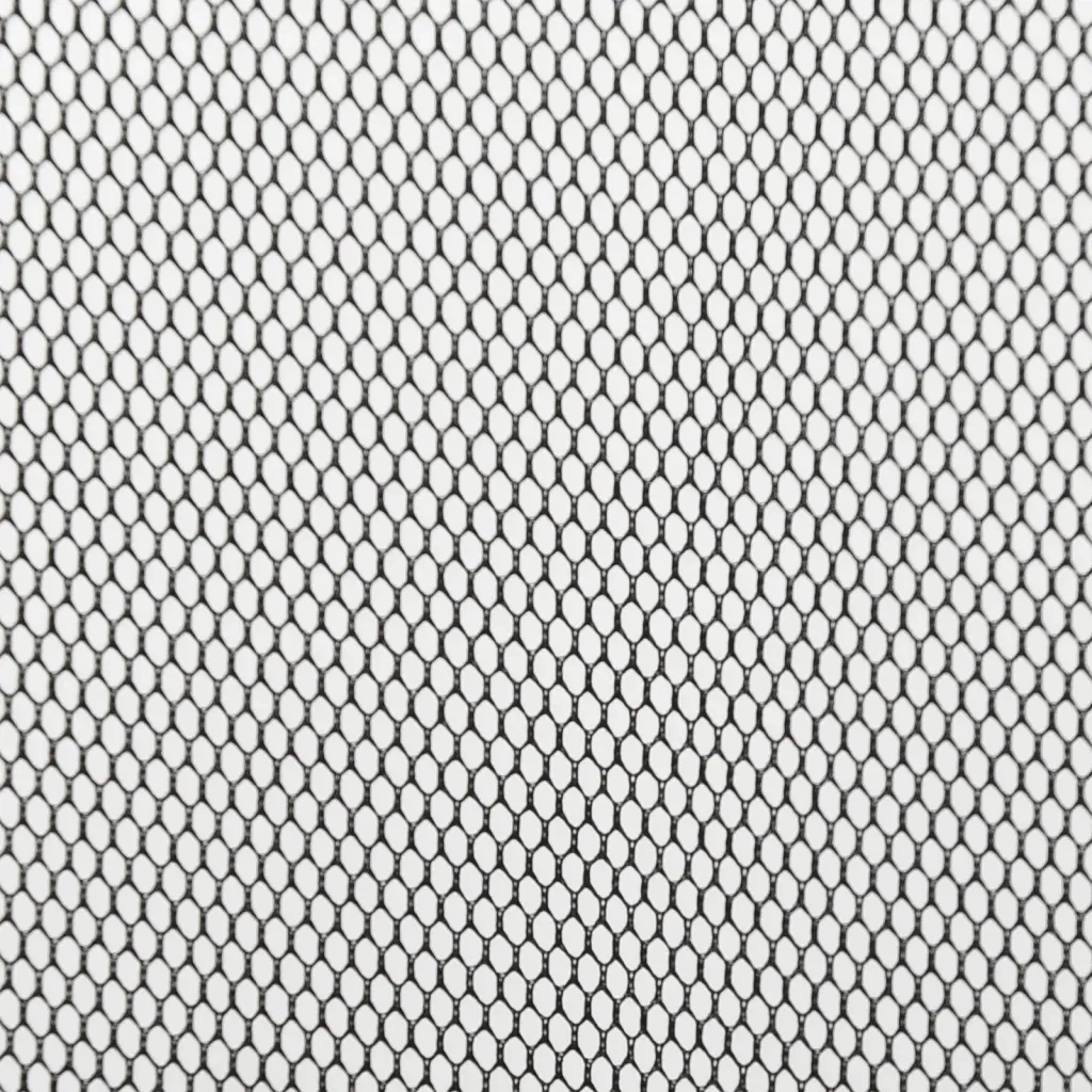 Zanzariera per Porta con 5 Sezioni a Rete Nera 120x240 cm 148711
