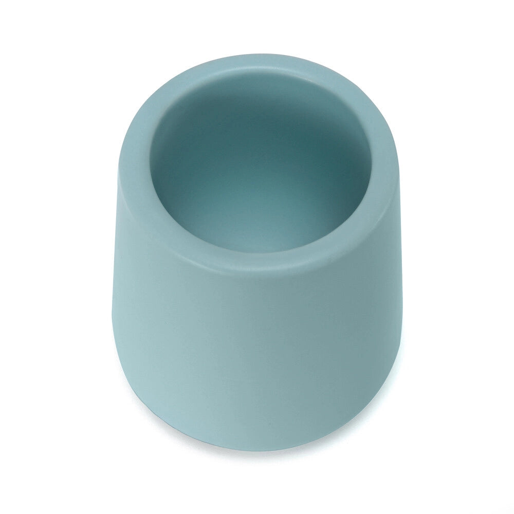 Porta scopino turchese da appoggio in ceramica antibatterica Sidney