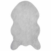 Tappeto del soggiorno | Tappeto antiscivolo in sintetica di coniglio OLITE Grigio