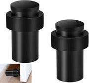 2 Stoppi per porta - Dampi per porta - senza perforazione - Adatto per interni ed esterni (4x 6CM)