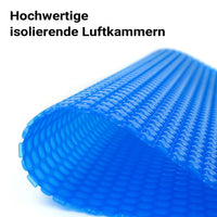 Copertura a bolle d'aria per piscina rotonda Ø 5m blu Protezione isotermica