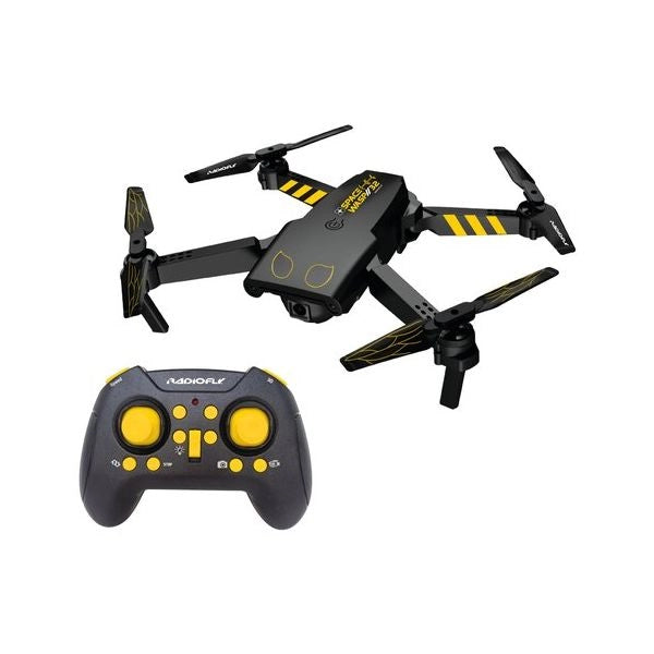 Drone ods 40039 radiofly space wasp 32 8 funzioni rc 2,4 ghz nero e gi