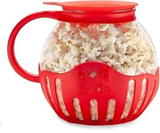 Bowl di Popcorn in Silicone - Opvougliabile, Resistentente alla Lavastoviglie, Tolleranti Alte Temperature - Modello CALA VERDE