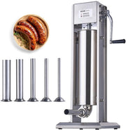 Worstschuiver manuale 7L - Macchina per salsicce verticale con struttura in acciaio inossidabile