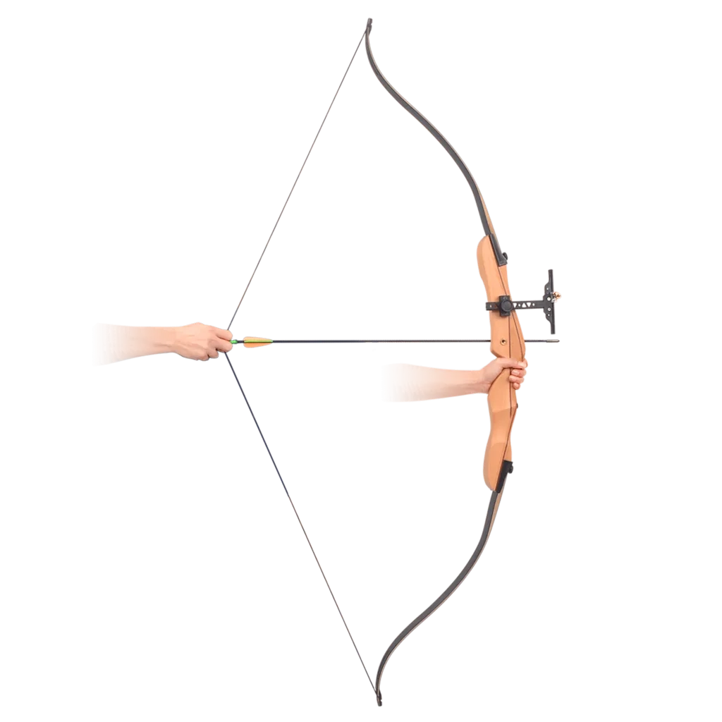 Arco Ricurvo per Adulti 173 cm 13,6 kg