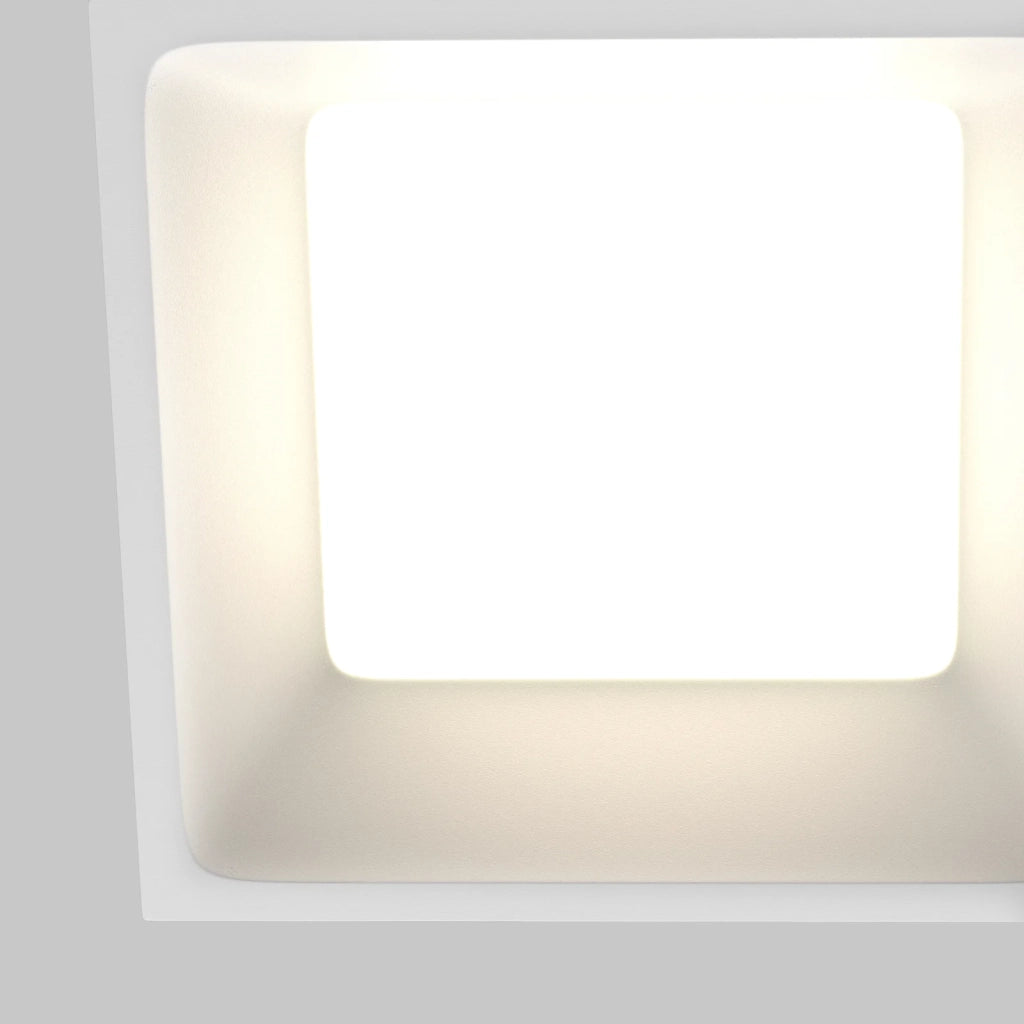 Maytoni Lampada da Incasso Okno 1 luce LED integrato bianco metallo