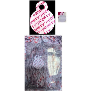 SC ATTACCAGLIA AUTOADESIVA IN PVC 10 PZ*- 10,0 pz