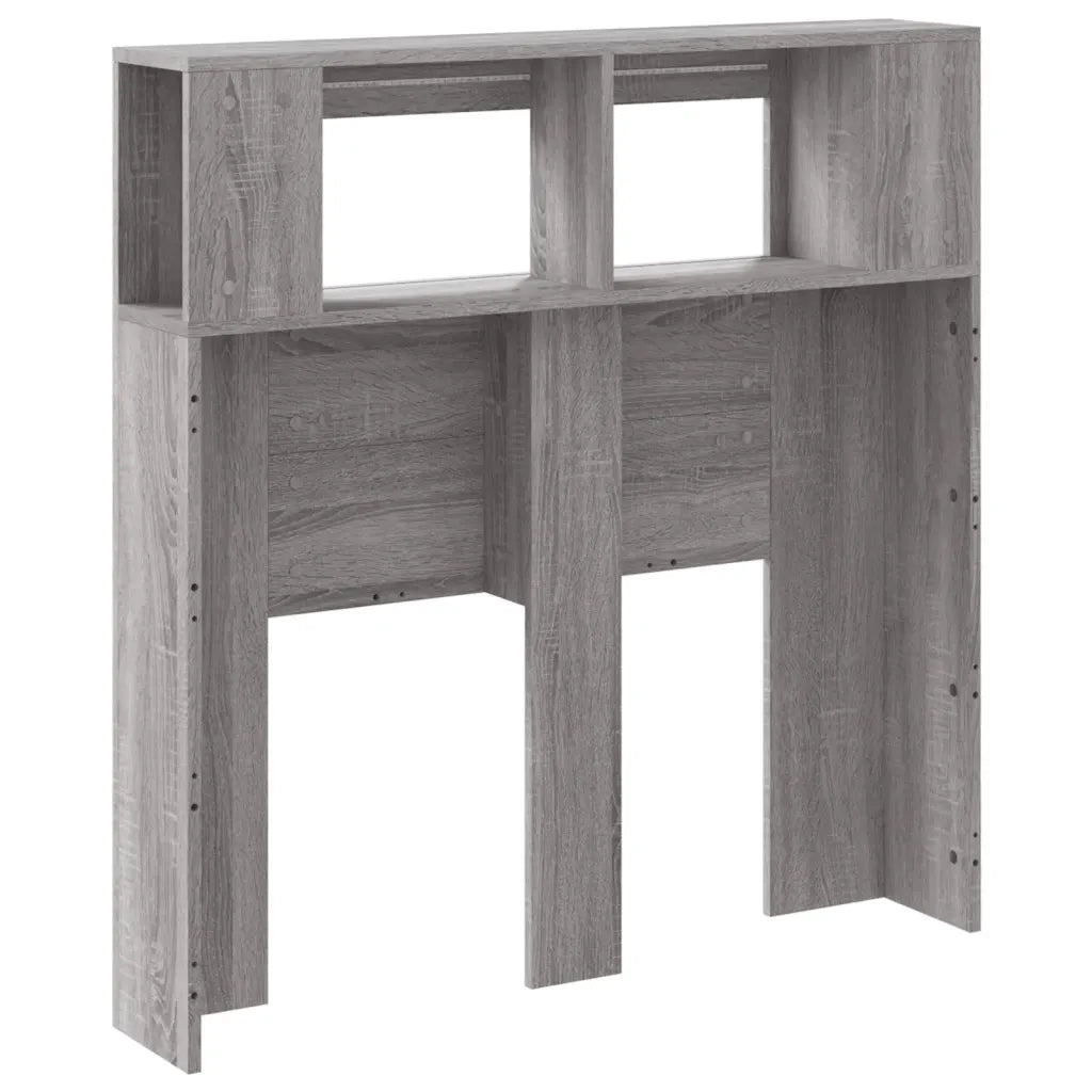 Testiera | Testata LED Grigio Sonoma 100x18,5x103,5 cm Legno Multistrato