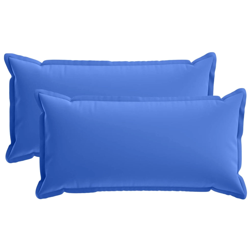 Federa 2 pcs HOUTEN Blu Reale 40 x 80 cm Poliestere 918283