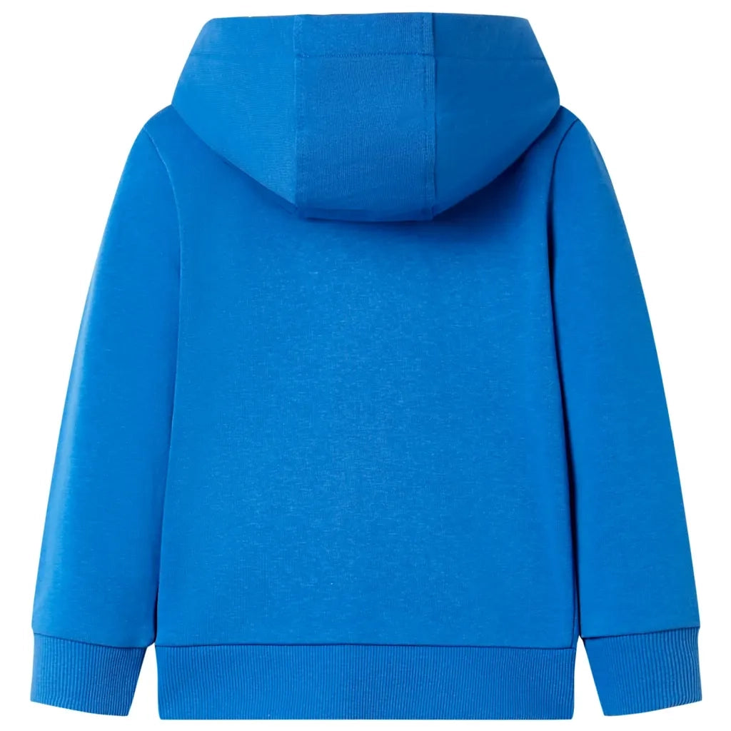 Felpa con Cappuccio e Cerniera per Bambini Blu 92 11694